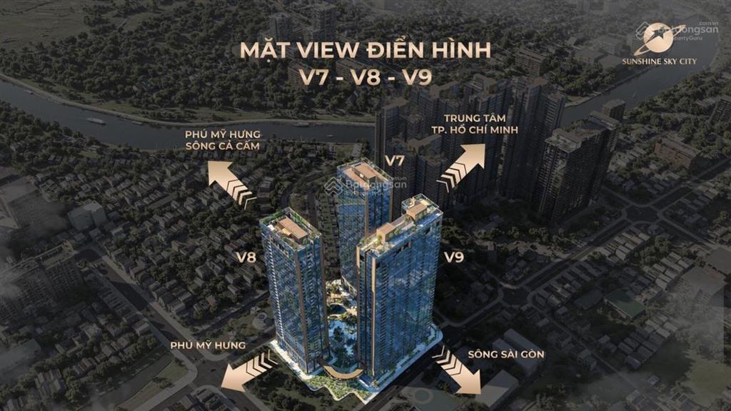 Căn 2pn+ diện tích lớn, giao nhà hoàn thiện cơ bản sở hữu view kép đặc biệt
