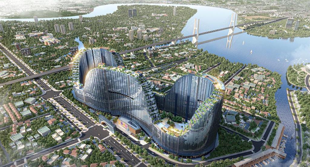 Căn 2pn tầng 9 view siêu đẹp, ban công rộng hiếm có ở quận 7