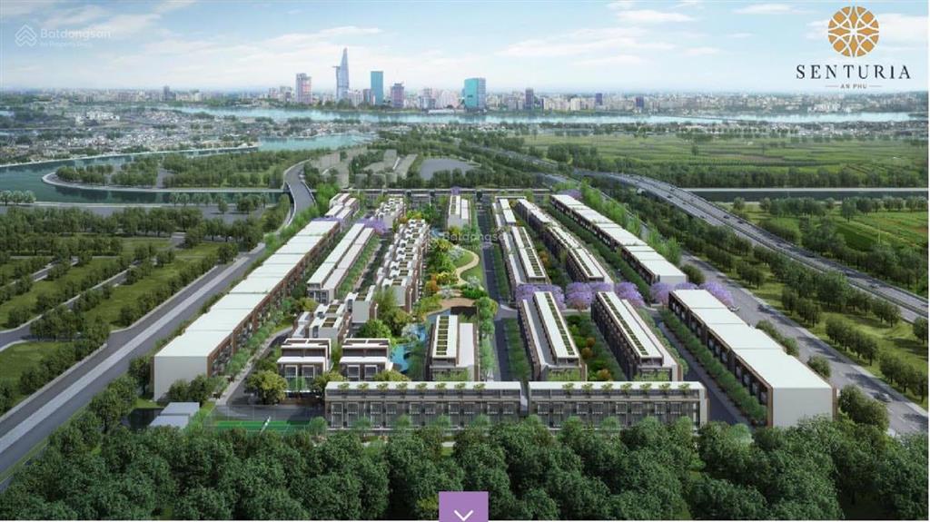 Nhà phố liên kế senturia an phú, căn đối diện công viên nội khu, view thoáng không bị đối nhà