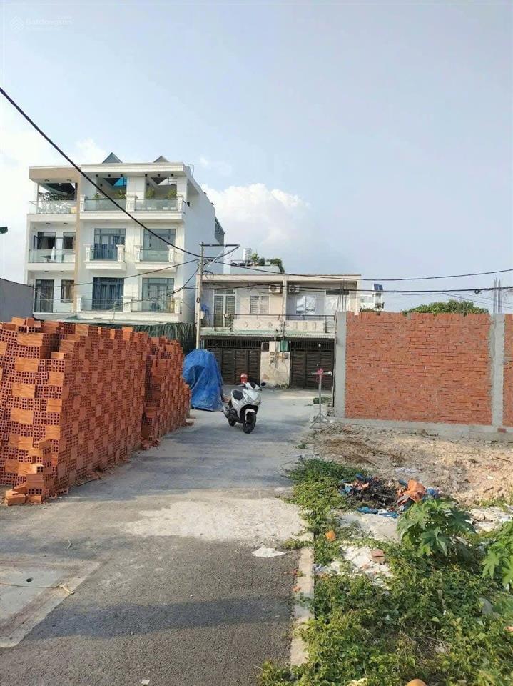 Bán đất thổ cư, shr, mt hẻm 469 bình thành, bình hưng hòa b, bình tân, dt 5x11 giá 4.1 tỷ