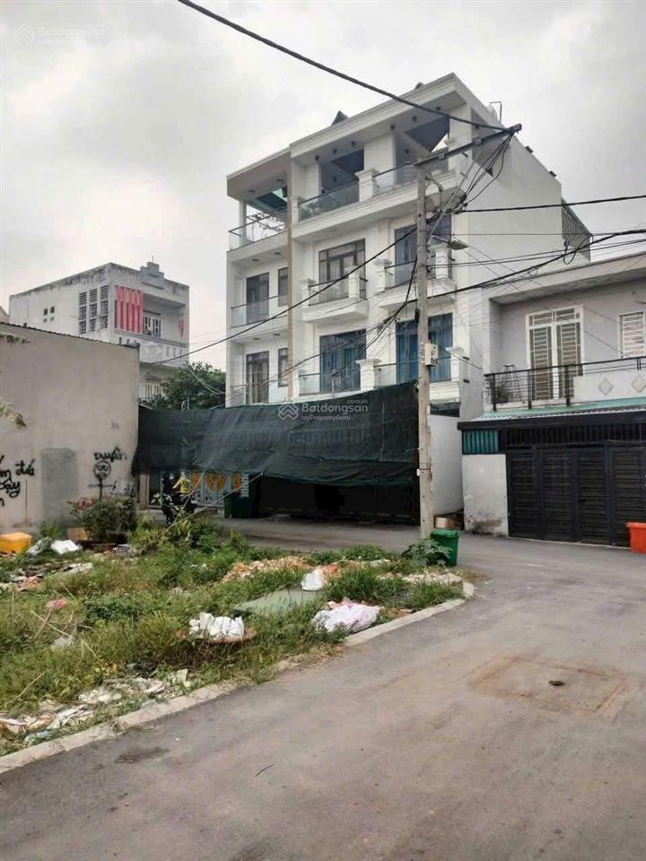Bán đất thổ cư, shr, mt hẻm 469 bình thành, bình hưng hòa b, bình tân, dt 5x11 giá 4.1 tỷ
