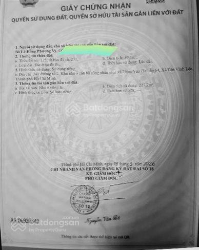 Bán nhà 1 trệt 2 lầu, tum kdc xã phạm văn hai, bình chánh, dt 5x17.88