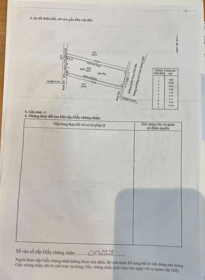 Bán đất thổ cư mt đường 3158c phạm thế hiển, p7, q8, đã có sổ hồng riêng, xây dựng ngay, xây tự do