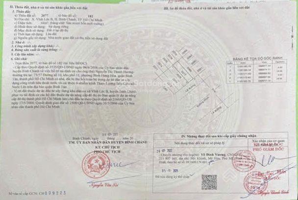 Bán đất mặt tiền đường số 3a (30m) ngay đối diện siêu thị co. op mart vĩnh lộc, dt 4x16 giá 4.3 tỷ