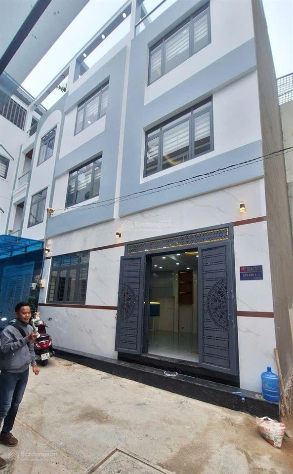 Bán nhà 1 trệt 2 lầu sân thượng, tum, hẻm 334 liên khu 45, bình hưng hòa b, bình tân, dt 54.4m2