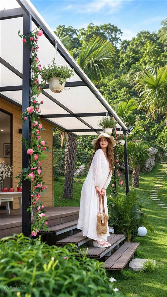 Chủ chuyên thiết kế khu nghỉ dưỡng sẵn xách vali về ở 2000m2, giá 3,x tỷ