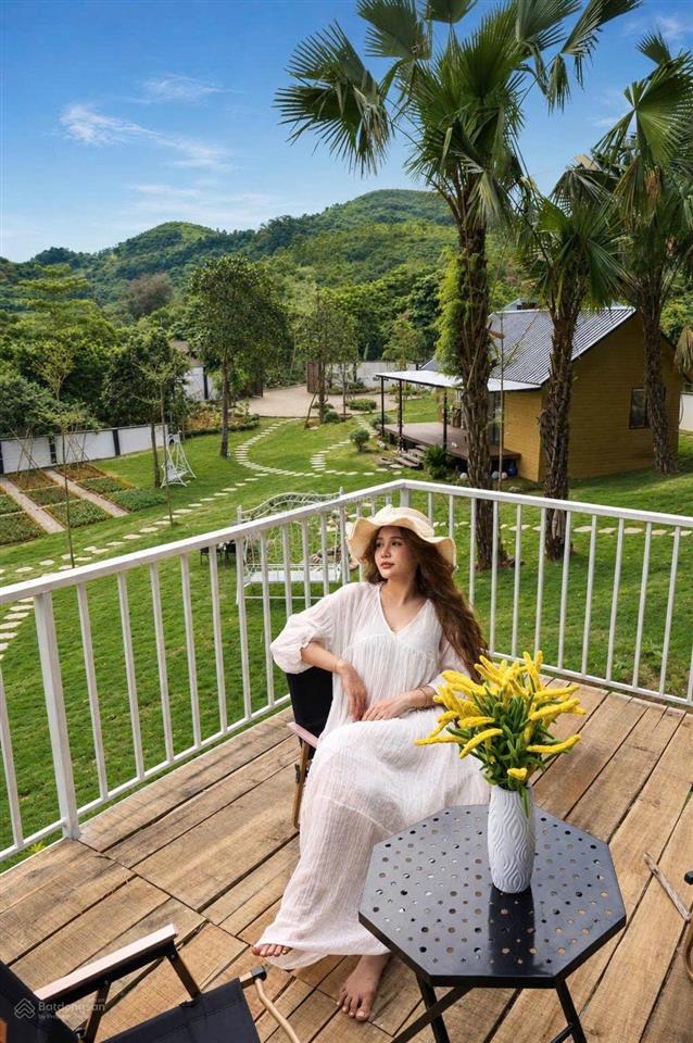 Chủ chuyên thiết kế khu nghỉ dưỡng sẵn xách vali về ở 2000m2, giá 3,x tỷ