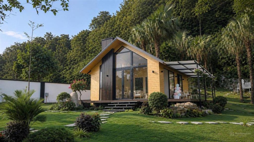 Chủ chuyên thiết kế khu nghỉ dưỡng sẵn xách vali về ở 2000m2, giá 3,x tỷ
