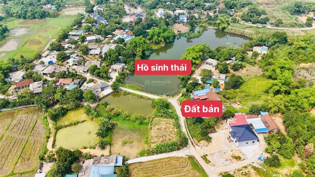 Bán 110m2 full đất ở view hồ cách hn 55km, giá 5xxtr