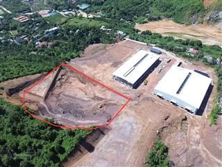 Bán lô đất nhà xưởng thị trấn lương sơn cũ 1ha, đường xe công tránh nhau