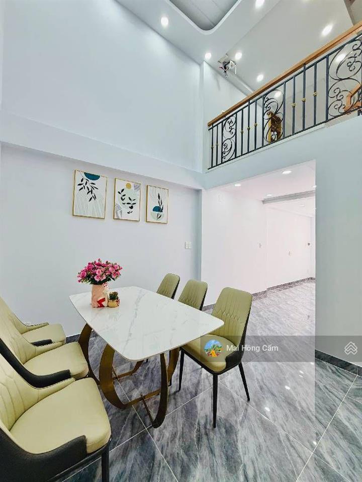 Nhà mới 5 tầng trần bá giao p5 gò vấp  view sông  gần trường đhvl, st, chợ gò vấp