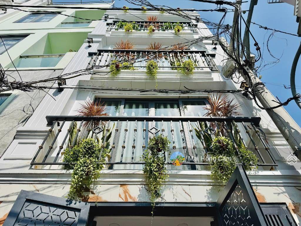 Nhà mới 5 tầng trần bá giao p5 gò vấp  view sông  gần trường đhvl, st, chợ gò vấp