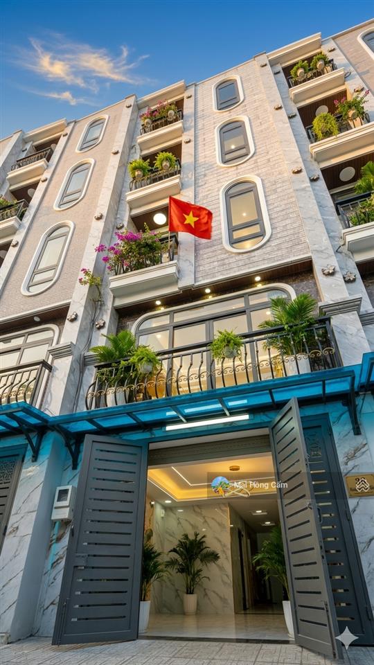 Siêu phẩm nhà phố 6 tầng thang máy  nguyễn tư giản, gò vấp vị trí vip khu phân lô đồng bộ