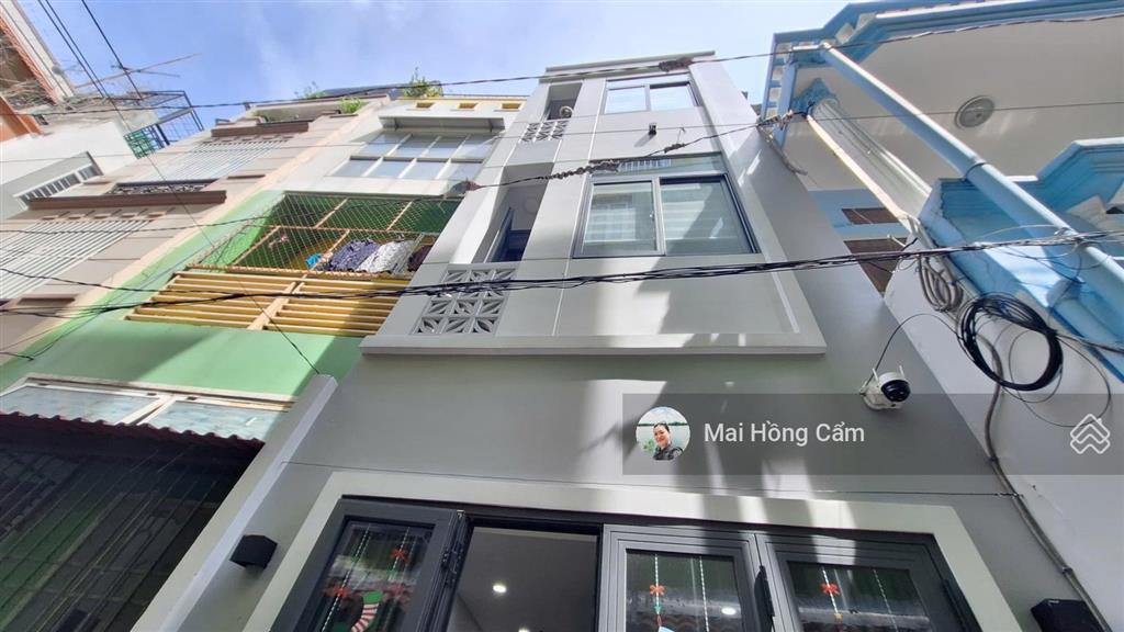 Hẻm xe hơi thông nhà 3 tầng 4pn 3wc ngay khu gần phan xích long, dt 49.5m2, giá chỉ 7,5 tỷ tl
