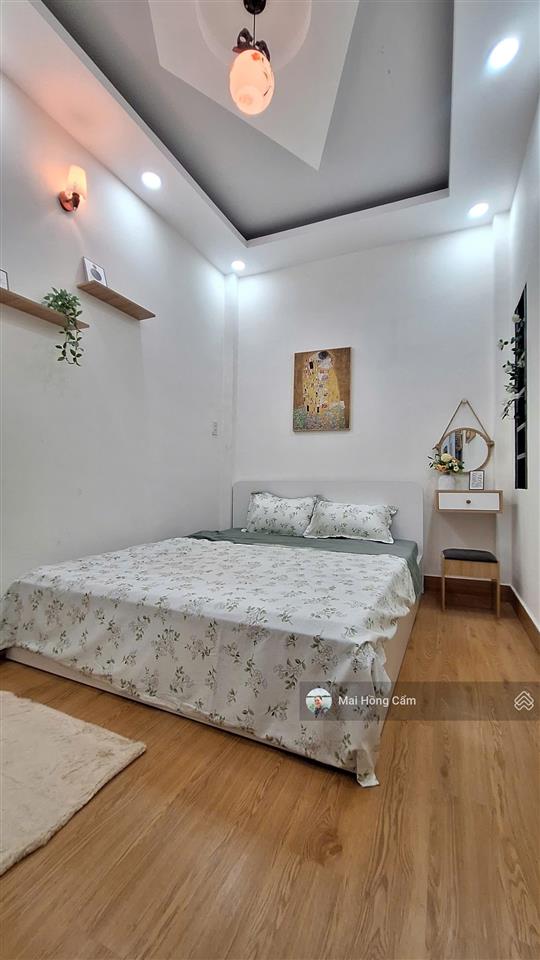Nhà mới đẹp full nội thất cao cấp gần mặt tiền ngay trung tâm gò vấp gần lotte