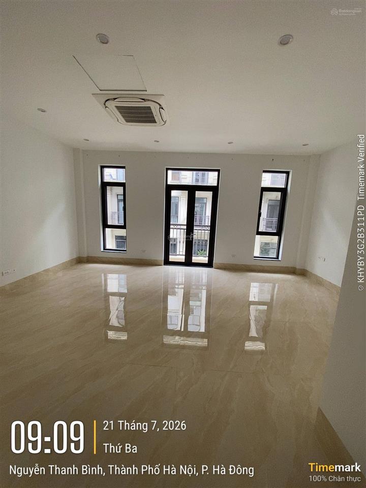 Cho thuê nhà riêng him lam vạn phúc. dt 100m2, 7 tầng, mt 6.5m, thang máy. kinh doanh+vp. nhà mới