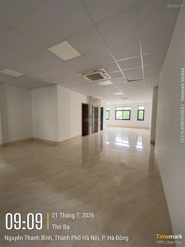 Cho thuê nhà riêng him lam vạn phúc. dt 100m2, 7 tầng, mt 6.5m, thang máy. kinh doanh+vp. nhà mới