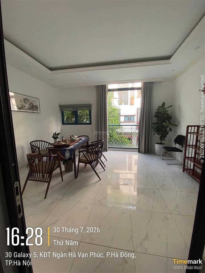 Cho thuê lk galaxy tố hữu  vạn phúc. dt 100m2, 6 tầng, mt 5.5m. kinh doanh + vp cực đẹp