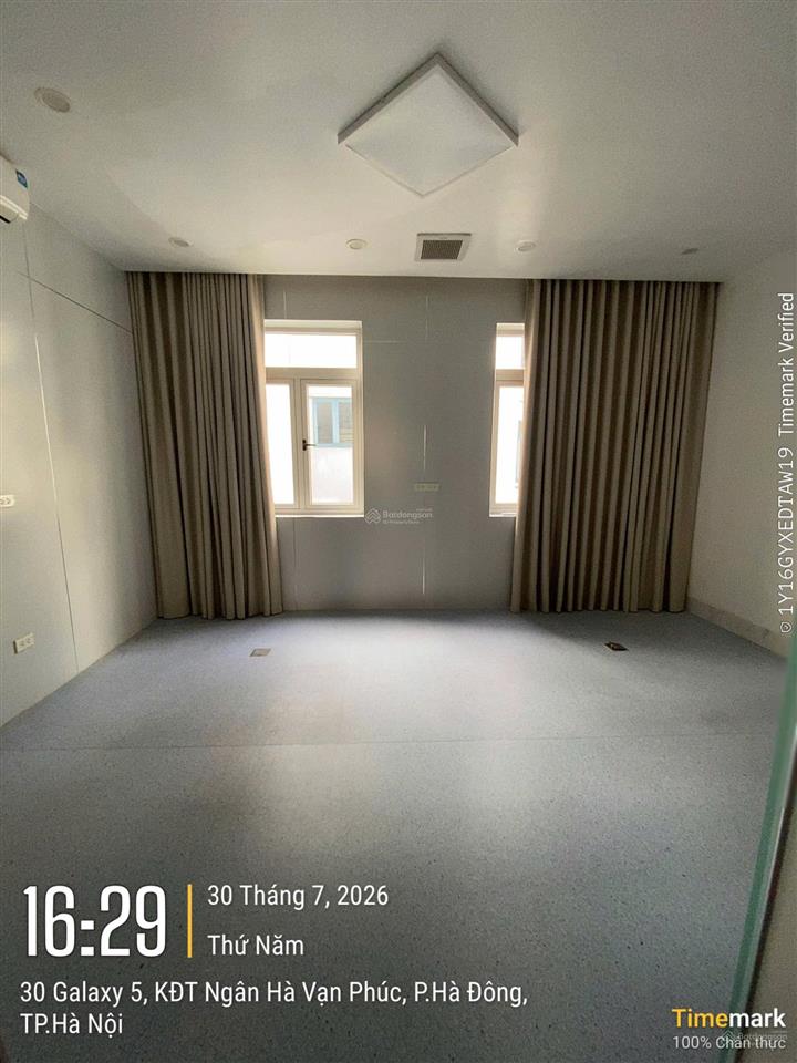 Cho thuê lk galaxy tố hữu  vạn phúc. dt 100m2, 6 tầng, mt 5.5m. kinh doanh + vp cực đẹp