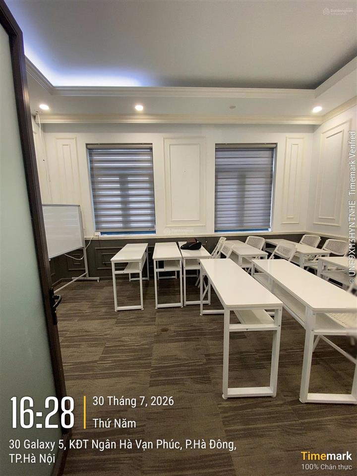 Cho thuê lk galaxy tố hữu  vạn phúc. dt 100m2, 6 tầng, mt 5.5m. kinh doanh + vp cực đẹp