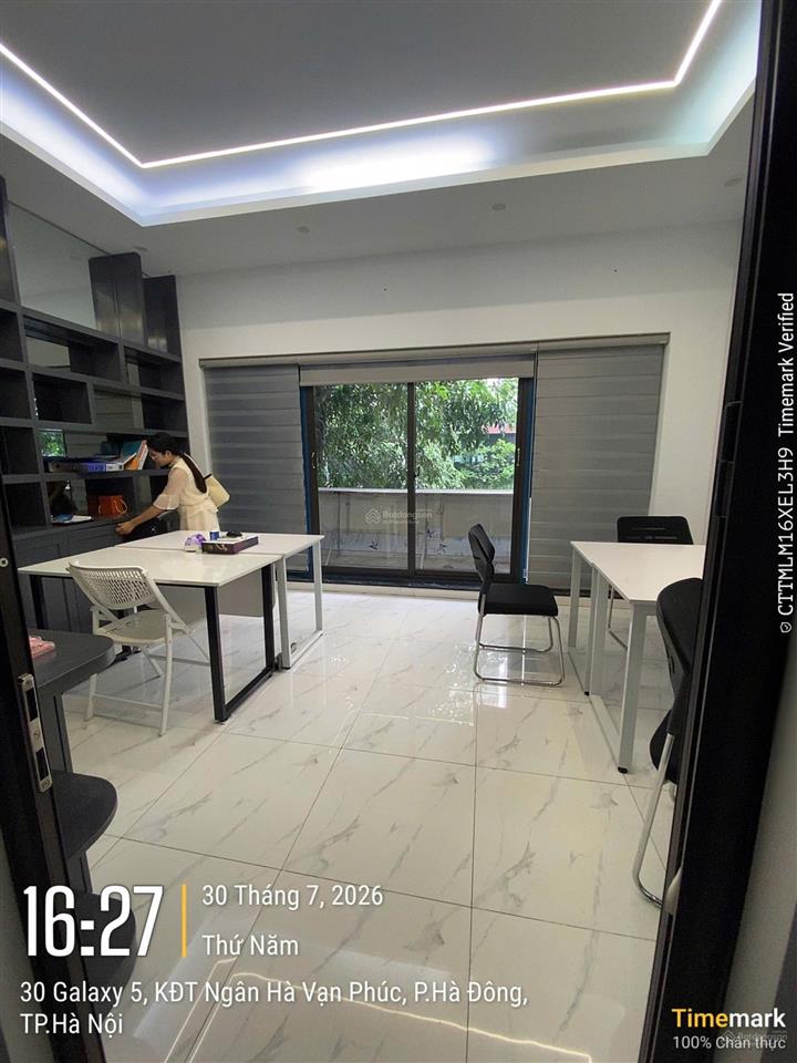 Cho thuê lk galaxy tố hữu  vạn phúc. dt 100m2, 6 tầng, mt 5.5m. kinh doanh + vp cực đẹp