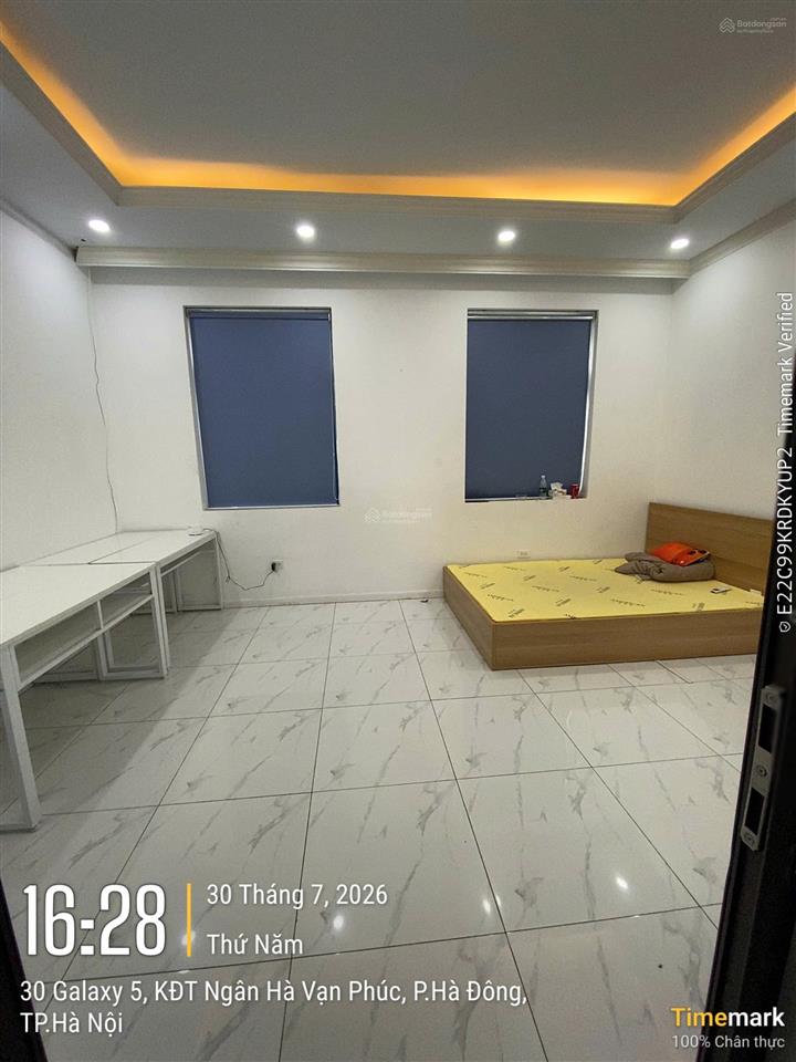 Cho thuê lk galaxy tố hữu  vạn phúc. dt 100m2, 6 tầng, mt 5.5m. kinh doanh + vp cực đẹp