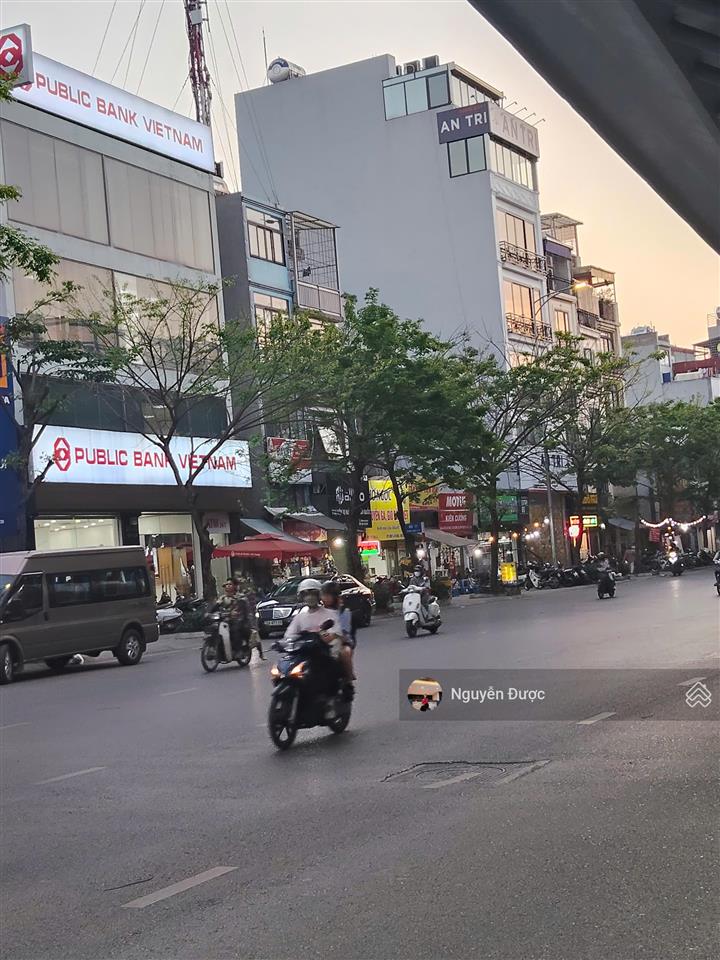 Bán nhà mp đại la, trục chính vành đai 2, vỉa hè 6m, dt 264m, 9 tầng thang máy, hầm để 5 oto, 165ty