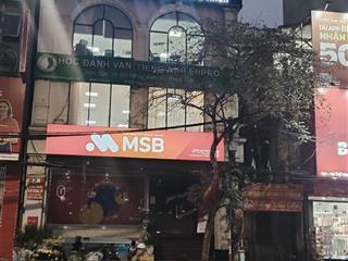 Hoa hậu mặt phố vũ trọng phụng, ngụy như kon tum, toà nhà 7 tầng, mt 5m, sổ vuông, dt 86m chỉ 53 ty