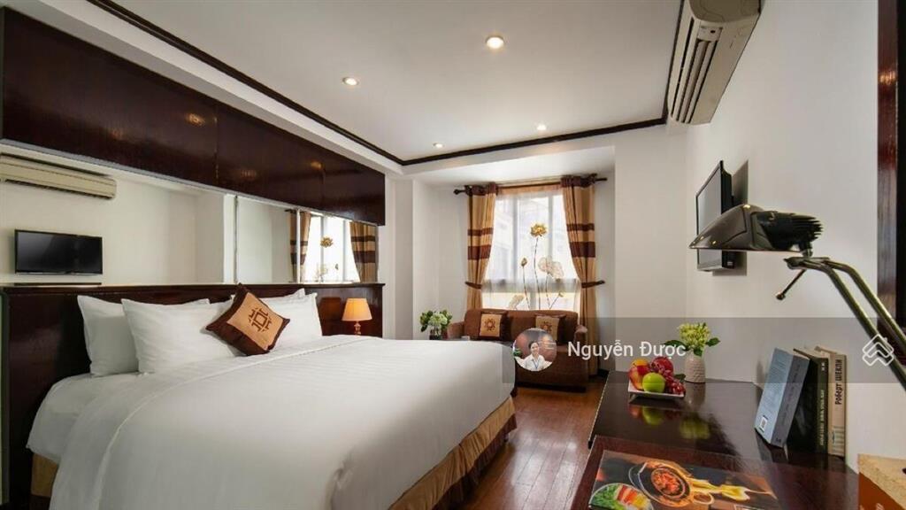 Khách sạn 12 tầng mặt phố nguyễn trường tộ, ba đình, dt 210m, lô góc, 3 thoáng, cho thuê 500tr/th