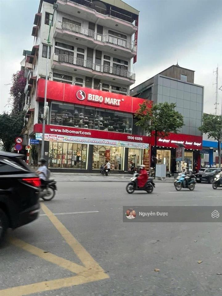 Mặt phố quang trung, hà đông, dt 142m2, mt 22m, lô góc, vỉa hè 5m, ôtô dừng đỗ, kd đẳng cấp, 55 tỷ