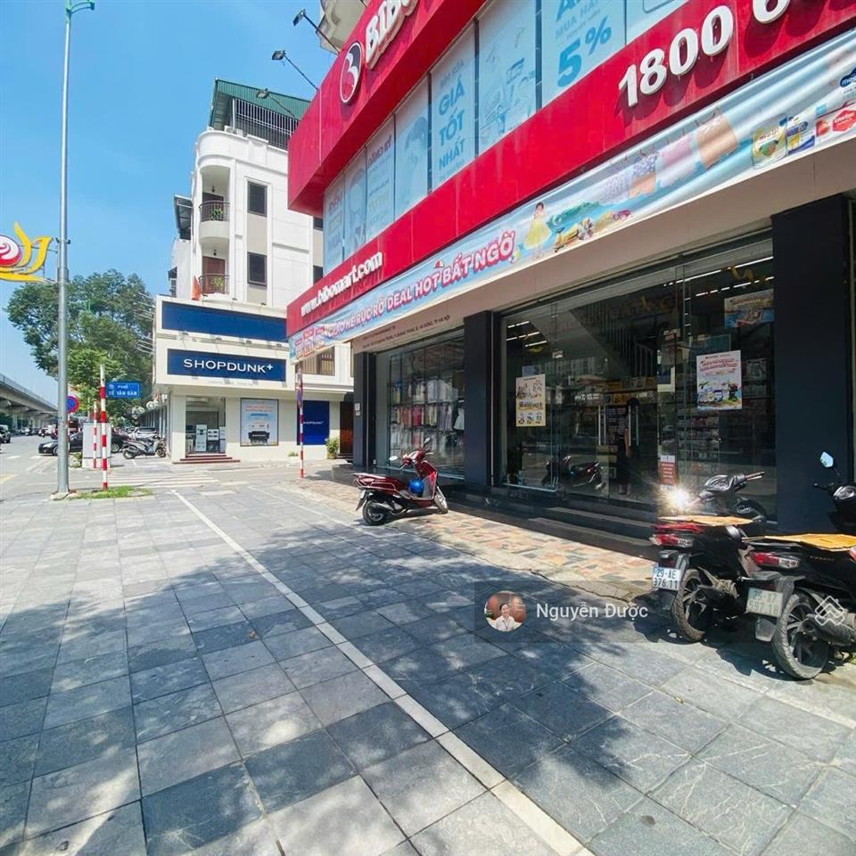 Mặt phố quang trung, hà đông, dt 142m2, mt 22m, lô góc, vỉa hè 5m, ôtô dừng đỗ, kd đẳng cấp, 55 tỷ
