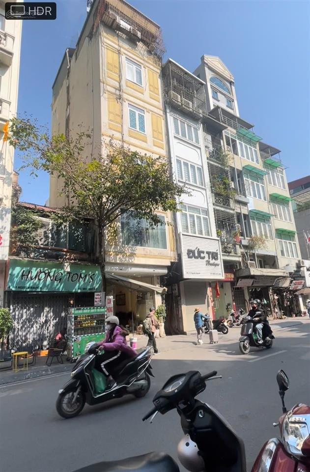 Gấp! mặt phố nguyễn khuyến, đống đa, tòa nhà 6 tầng, dt 105m2, lô góc, giá trong ngõ chỉ 40 tỷ