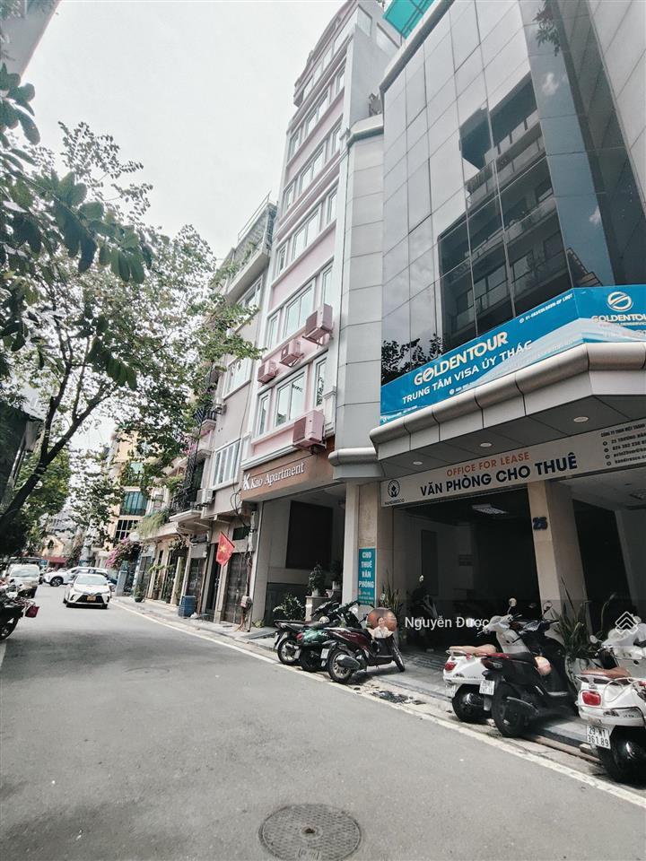 Mặt phố trương hán siêu, nguyễn du, hoàn kiếm, dt 90m, 6 tầng, 1 sổ 1 chủ, sổ vuông chỉ 62 tỷ