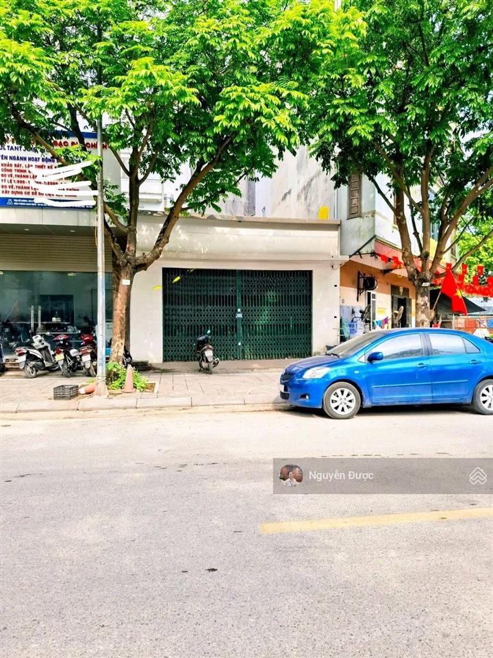 Mặt phố bùi huy bích,hoàng mai, đối diện ủy ban phường,dt 100m, mt 6.5m, sổ vuông,oto dừng đỗ,48 tỷ