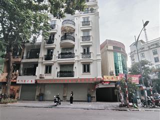 Tòa nhà 8 tầng, mặt tiền 7m, lô góc 3 thoáng mặt phố lê đại hành, dt 100m, 1 sổ 1 chủ hiếm có