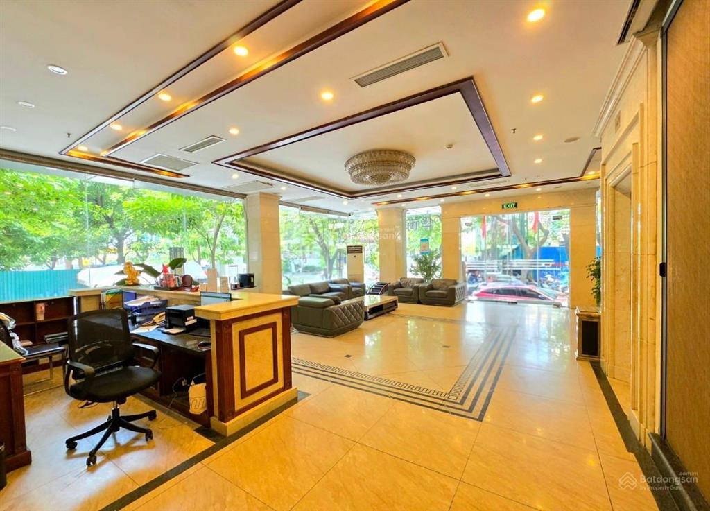 Tòa khách sạn phố trần thái tông, cầu giấy, diện tích 170m,mặt tiền 24m, lô góc,12 tầng, thu 1ty/th
