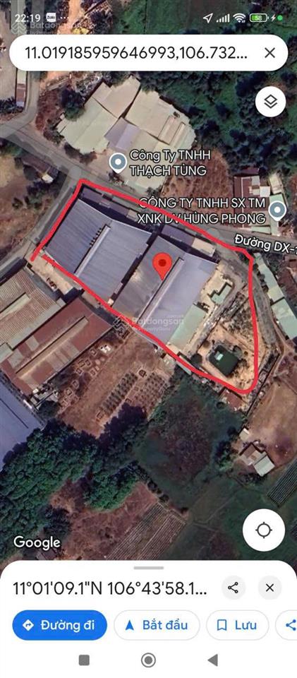 Bán kho, nhà xưởng tại dx 010, tân vĩnh hiệp, 83 tỷ, 9234 m2