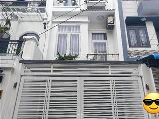 Tân bình sát trường chinh hẻm xe hơi thông phan huy ích  dt 72m2 3 tầng btct full nội thất.