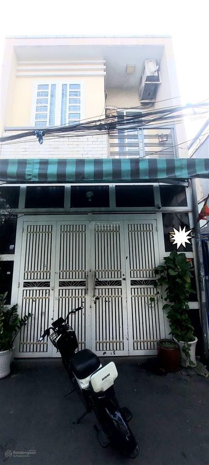 Hẻm xe hơi gần trường tân trụ  tân bình  dt 55m2  2 tầng chắc chắn  sổ vuông vức  chỉ 5.x tỷ