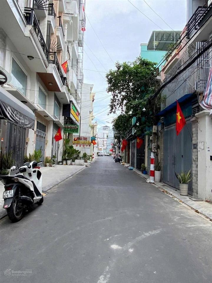 Mặt tiền hẻm kinh doanh đỉnh hẻm thông 8m phan huy ích tân bình dt 61m2 ngang 6 cực hiếm2 tầng