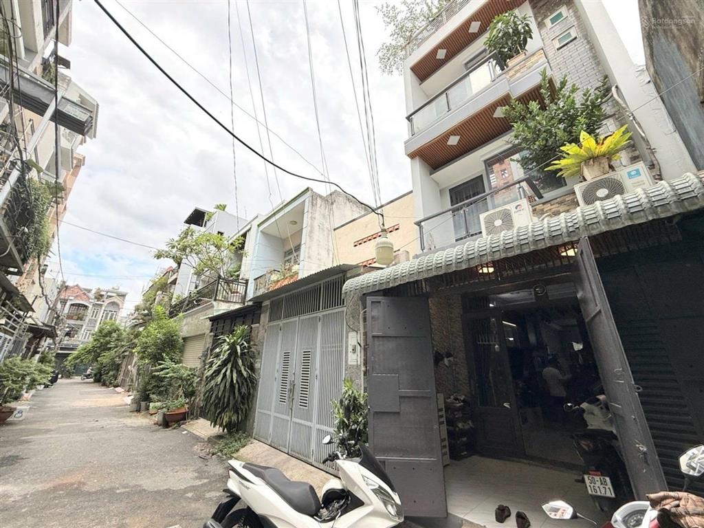 Nhà đẹp ở ngayhẻm xe hơi phan huy íchphường an hội tâydt 70m2 4 x 17.5 3 tầng btctchỉ 7.6 tỷ