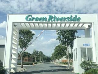 Hot! bán đất nền sổ hồng riêng green riverside nhà bè