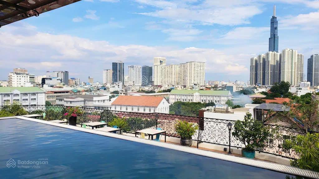 Bán tòa chdv dòng tiền tốt, phường 17, bình thạnh. dt 16x20m hầm  6 tầng. 320tr/th. giá 80 tỷ