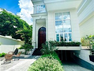 Bán biệt thự đường nguyễn hoàng, an khánh quận 2. dt 12 x 20m. 4 tầng  hồ bơi  giá bán 56 tỷ