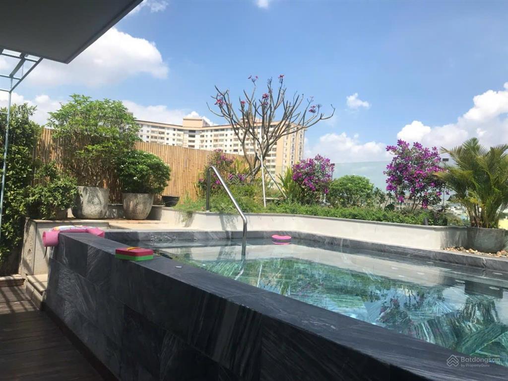 Bán siêu biệt thự hồ bơi  tân định  quận 1. dt 13 x 20m. kc hầm  5 tầng. giá bán 95 tỷ