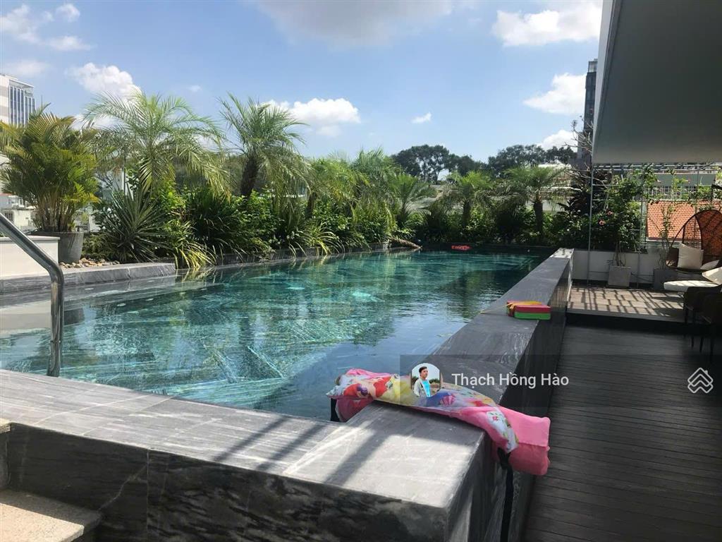 Bán biệt thự hồ bơi  thiết kế hiện đại trung tâm quận 1. dt 13x20m  hầm 5 tầng. giá bán 85 tỷ