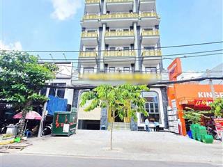 Bán tòa chdv mt lâm văn bền, tân thuận, quận 7. dt 14x20m hầm  8 tầng hđt 650 triệu. giá 100 tỷ