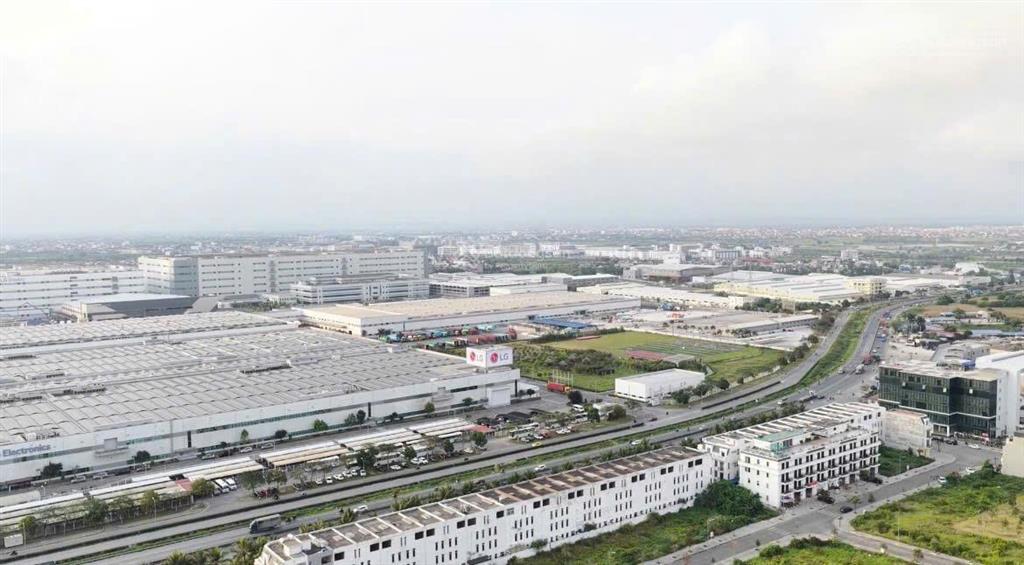 Bán đất dòng tiền khu công nghiệp lg tràng duệ hải phòng, 900 triệu, 68m2, quỹ hàng cực khan hiếm