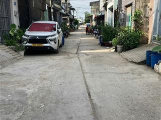 Lô đất 85m2(4x21)  hẻm xe hơi sát kênh tham lương  ngay cầu bà hom  bình tân  shr