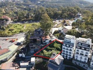 Bán đất mặt tiền đống đa, phường 3, đà lạt  725m², ngang 22m, view toàn cảnh, giá 80 tỷ